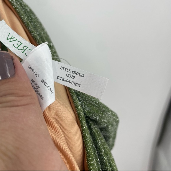 J.Crew Women's $76 High Cut TIe-Waist Bikini Bottom Sparkle Size XL BC133 - Picture 8 of 11